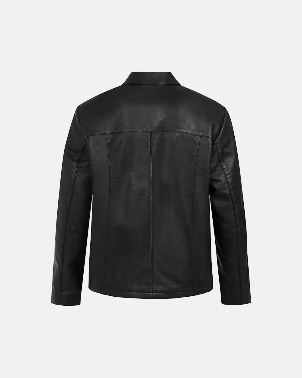 Men's Lamb Leather Premium Black Classic Jacket